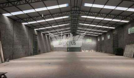 3 Galpões Industrial para Comprar, 3.600m² - Recanto Natalino Bertoldo, Rio Grande da Serra/SP.