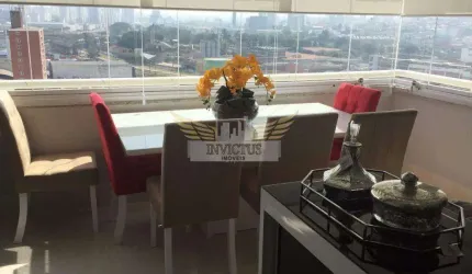 Apartamento com 3 Suítes para Comprar, 128m² - Centro de Santo André/SP.