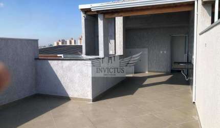 Cobertura 2 Dormitórios Com Suíte à Venda, 96m² - Parque Oratório, Santo André/SP.