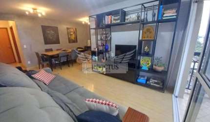 Apartamento com 3 Quartos para Comprar, 92m² - Vila Bastos, Santo André/SP.