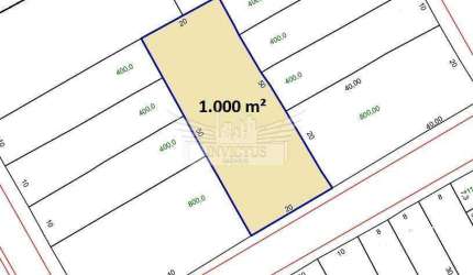 Terreno à Venda, 1.000m² - Bairro Campestre - Santo André/SP