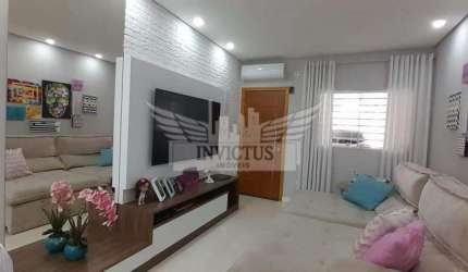 Sobrado com 2 Suítes para Comprar, 116m² - Bangu, Santo André/SP.
