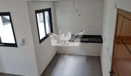 NOVO Apartamento sem Condomínio com Elevador e 2 Dormitórios à Venda, 41m² - Campestre, Santo André/SP.