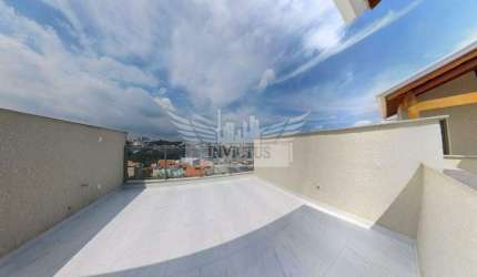Cobertura sem Condomínio com 2 Quartos para Comprar, 93m² - Jardim do Estádio em Santo André/SP.