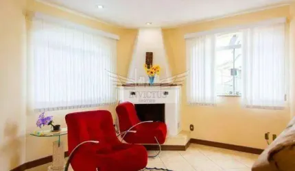 Sobrado com 4 quartos para alugar 407m² na Vila Cecília Maria, Santo André/SP.