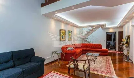 Lindo Sobrado com 3 Suítes à Venda, 310m² - Casa Branca, Santo André/SP.