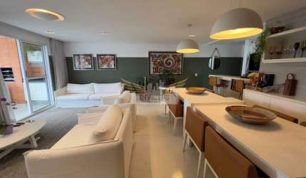 Apartamento com 3 Quartos no Condomínio Praça Jardim para Comprar, 115m² - Vila Valparaíso, Santo André/SP.