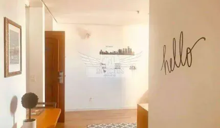 Flat com 1 Quarto para Comprar, 44m² - Centro, Santo André/SP.