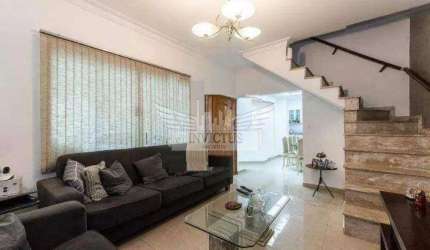 Sobrado com Cobertura de 3 Dormitórios à Venda, 210m²- Olímpico, São Caetano do Sul/SP.