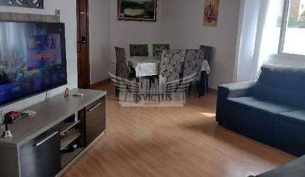 Apartamento com 3 Dormitórios no Edifício Residencial Village para Comprar, 108m²- Campestre, Santo André/SP.