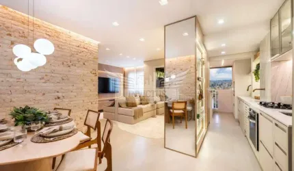 Apartamento em Obras com 2 ou 3 Dormitórios no Edfício Vision à Venda, 67m² - Campestre, Santo André/SP.