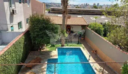 Lindo Sobrado Residencial/Comercial com 4 Dormitórios e Piscina à Venda, 253m² - Campestre, Santo André/SP.