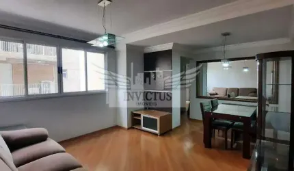 Apartamento Mobiliado com 2 Quartos para Venda, 65m² - Bairro Jardim em Santo André/SP.