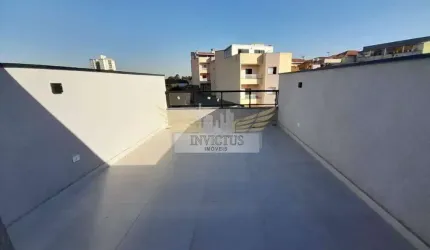 Cobertura sem Condomínio com 2 Quartos para Comprar, 98m² - Vila Eldízia, Santo André/SP.