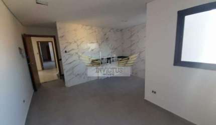 Cobertura sem Condomínio com 2 Quartos para Comprar, 103m² - Vila Eldízia, Santo André/SP.
