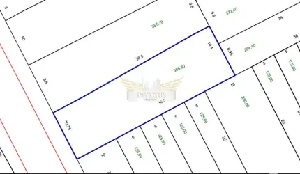 Terreno Comercial/Residencial para Comprar, 385m² - Vila Valparaíso, Santo André/SP.