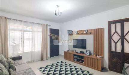 Sobrado com 3 Quartos para Comprar, 111m² - Vila Scarpelli, Santo André/SP.