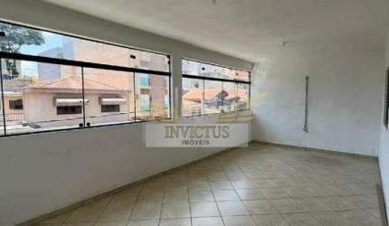 Casa Comercial com 4 Salas para Alugar, 168m² - Bairro Silveira, Santo André/SP.