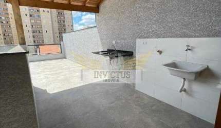 Cobertura sem Condomínio com 2 Quartos para Comprar, 94m² - Vila Camilópolis, Santo André/SP.