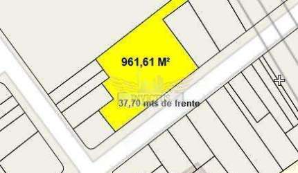 Terreno Comercial/Residencial para Comprar, 960m² - Rudge Ramos, São Bernardo do Campo/SP.