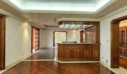 Apartamento com 4 Suítes no Condomínio Cristal Pallace para Alugar, 465m² - Vila Bastos, Santo André/SP.