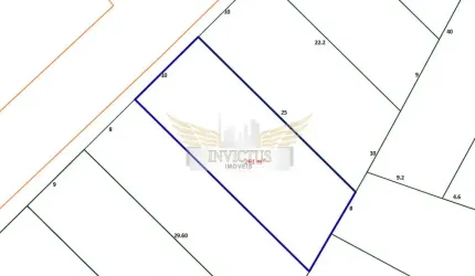 Terreno Residencial/Comercial para Comprar, 261m² - Vila Bastos, Santo André/SP.