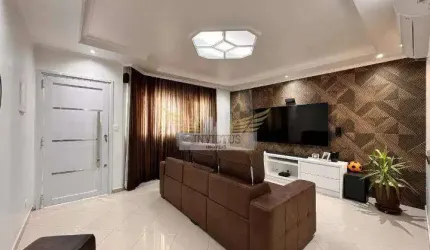 Sobrado com 4 Quartos para Comprar, 205m² - Parque Novo Oratório, Santo André/SP.