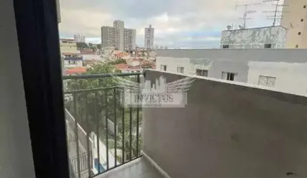 Apartamento com 2 Dormitórios no Edifício Abaeté para Comprar, 37m² - Vila Valparaíso, Santo André/SP.