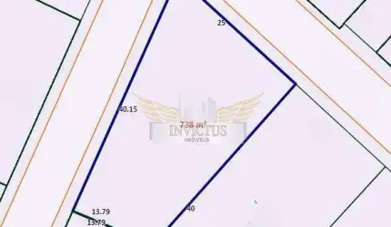 Terreno Residencial/Comercial para Comprar, 738m² - Centro de Santo André/SP.