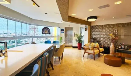 Apartamento com 3 Suítes para Comprar no Edifício Alto Jardim, 160m² - Vila Guiomar, Santo André/SP.