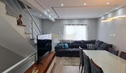 Sobrado com 2 Suítes para Comprar, 122m² - Parque Novo Oratório, Santo André/SP.