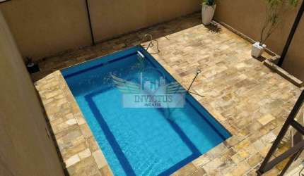 Sobrado com Piscina e 4 Quartos para Comprar, 274m² - Parque das Nações, Santo André/SP.