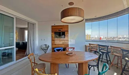 Apartamento com 4 Suítes no Residencial Kalon para Comprar, 380m²- Bairro Jardim, Santo André/SP.