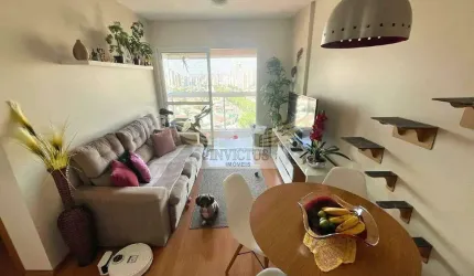 Apartamento com 2 Quartos no Edifício Ravenna para Comprar, 54m² - Santa Maria, Santo André/SP.
