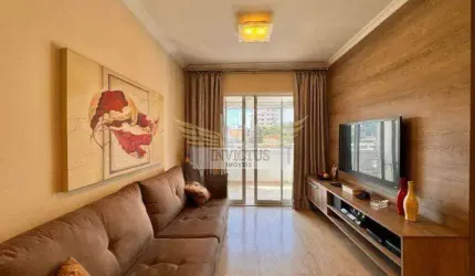 Apartamento com 3 Quartos para Comprar, 88m², Vila Bastos - Santo André/SP.