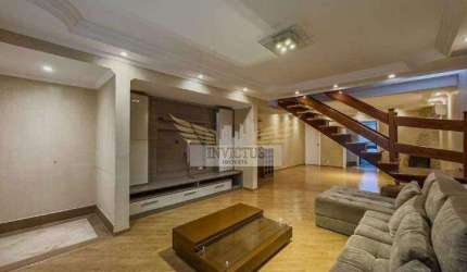 Sobrado com 3 Quartos para Alugar, 254m² - Paraiso, Santo André/SP.
