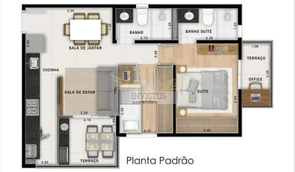 Apartamento com 2 Quartos no Move Jardim para Comprar, 44m² - Bairro Jardim, Santo André/SP.