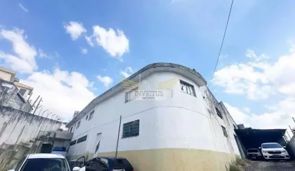 Galpão Construído em Terreno de Esquina para Comprar, 1200m² - Vila Palmares, Santo André/SP.