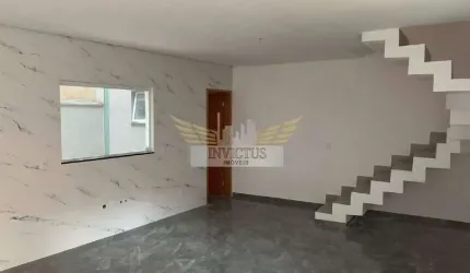 Sobrado com 3 Quartos para Comprar, 98m² - Vila Eldízia, Santo André/SP.