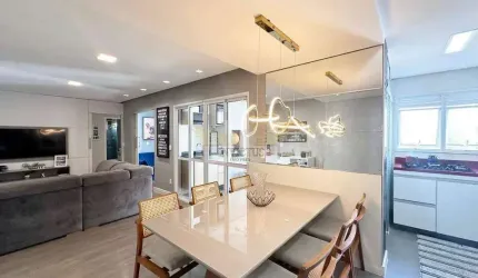 Apartamento Mobiliado com 3 Quartos no Condomínio Airumã para Comprar, 87m² - Vila Valparaíso, Santo André/SP.