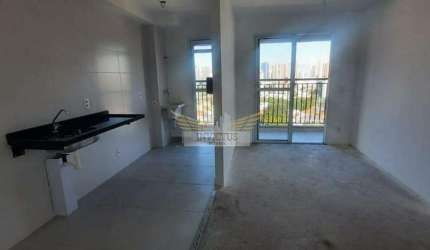 Apartamento Novo com 2 Quartos no Residencial Venturi para Alugar, 47m² - Campestre, Santo André/SP.