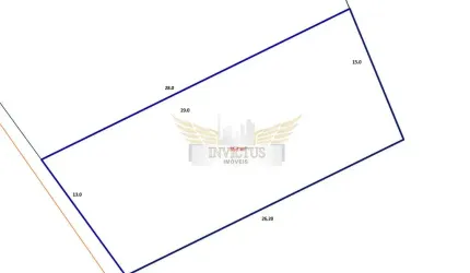 Terreno Comercial/Residencial com Renda para Comprar, 353m² - Vila Guarani, Santo André/SP.