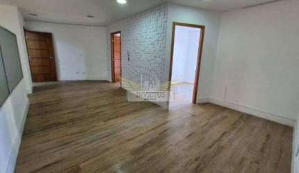 Sala Comercial no Edifício Opus para Alugar, 95m² - Bairro Jardim, Santo André/SP.