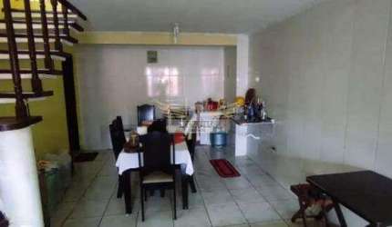 Sobrado com 4 Quartos para Comprar, 190m² - Bairro Campestre, Santo André/SP.