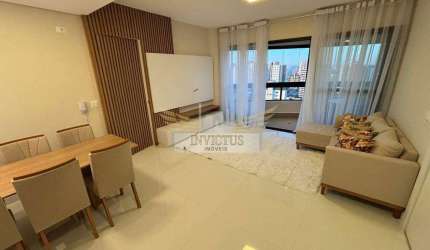 Apartamento Mobiliado com 2 Quartos no Condomínio Velazquez para Alugar, 85m² - Bairro Jardim, Santo André/SP.