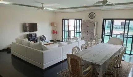 Apartamento com 3 quartos para alugar no Pitangueiras, Guarujá , 195 m2 por R$ 7.000