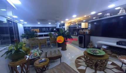 Cobertura com 4 dormitórios à venda, 263 m² por R$ 3.200.000,00 - Camboinhas - Niterói/RJ