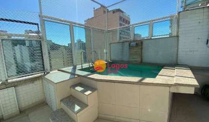 Cobertura com 3 dormitórios à venda, 204 m² por R$ 1.300.000,00 - Icaraí - Niterói/RJ
