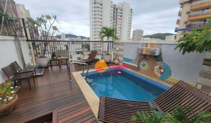 Cobertura à venda, 314 m² por R$ 3.300.000,00 - Icaraí - Niterói/RJ