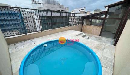Cobertura com 3 dormitórios à venda, 182 m² por R$ 1.700.000,00 - Icaraí - Niterói/RJ
